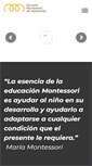 Mobile Screenshot of montessorivalparaiso.org